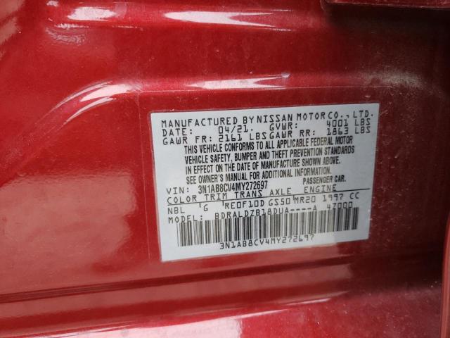 Photo 11 VIN: 3N1AB8CV4MY272697 - NISSAN SENTRA 