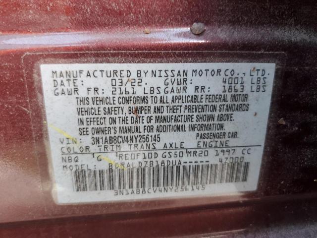 Photo 12 VIN: 3N1AB8CV4NY256145 - NISSAN SENTRA SV 