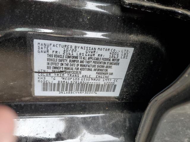 Photo 11 VIN: 3N1AB8CV4NY303576 - NISSAN SENTRA 