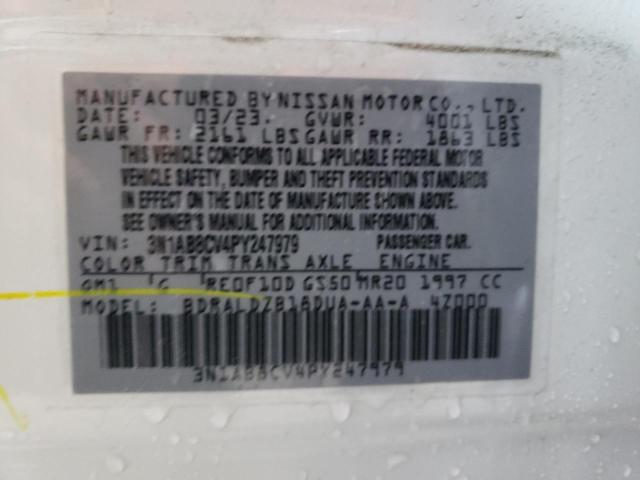 Photo 12 VIN: 3N1AB8CV4PY247979 - NISSAN SENTRA 