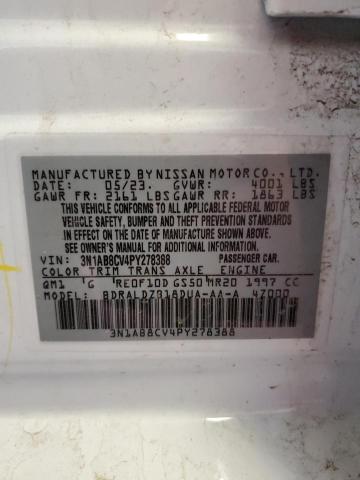 Photo 12 VIN: 3N1AB8CV4PY278388 - NISSAN SENTRA 