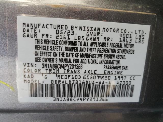 Photo 11 VIN: 3N1AB8CV4PY291366 - NISSAN SENTRA SV 