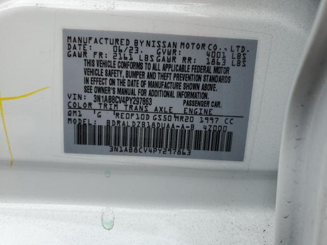 Photo 11 VIN: 3N1AB8CV4PY297863 - NISSAN SENTRA 