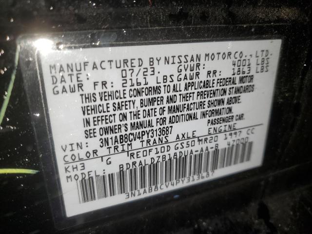 Photo 11 VIN: 3N1AB8CV4PY313687 - NISSAN SENTRA SV 