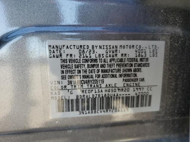 Photo 11 VIN: 3N1AB8CV4RY205119 - NISSAN SENTRA SV 