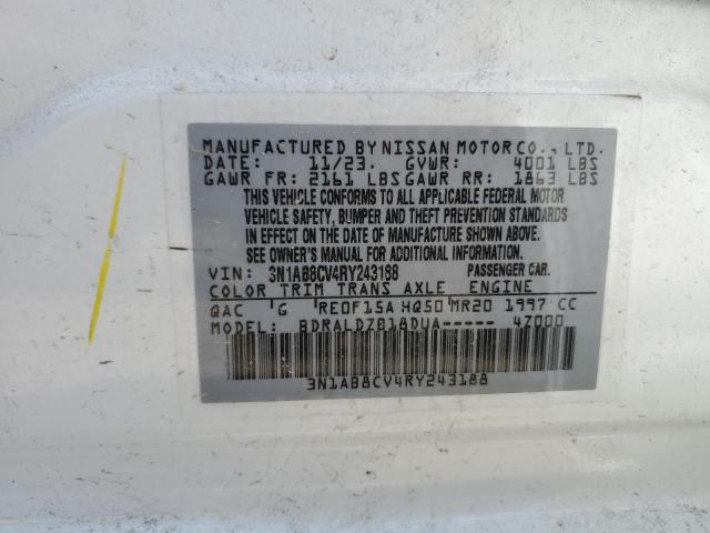 Photo 11 VIN: 3N1AB8CV4RY243188 - NISSAN SENTRASV 