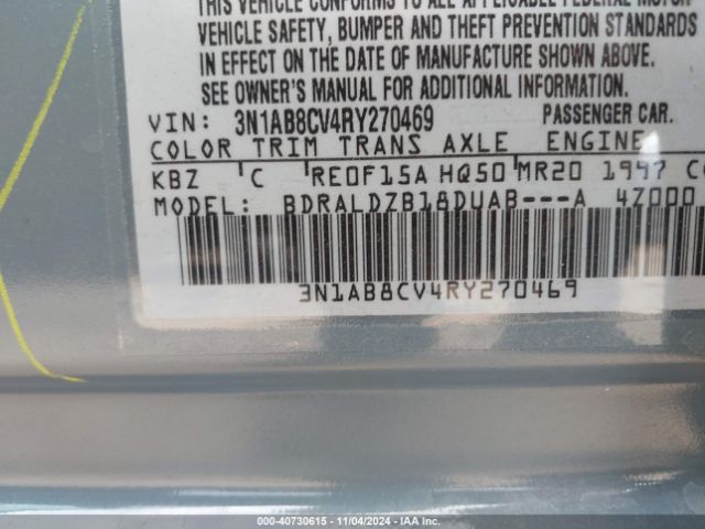 Photo 8 VIN: 3N1AB8CV4RY270469 - NISSAN SENTRA 