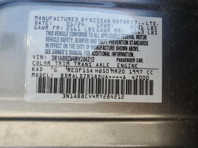 Photo 12 VIN: 3N1AB8CV4RY284212 - NISSAN SENTRA SV 