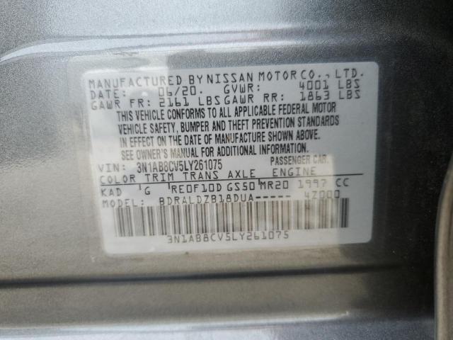 Photo 9 VIN: 3N1AB8CV5LY261075 - NISSAN SENTRA SV 