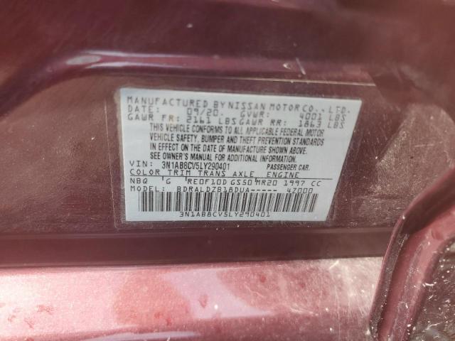 Photo 11 VIN: 3N1AB8CV5LY290401 - NISSAN SENTRA SV 