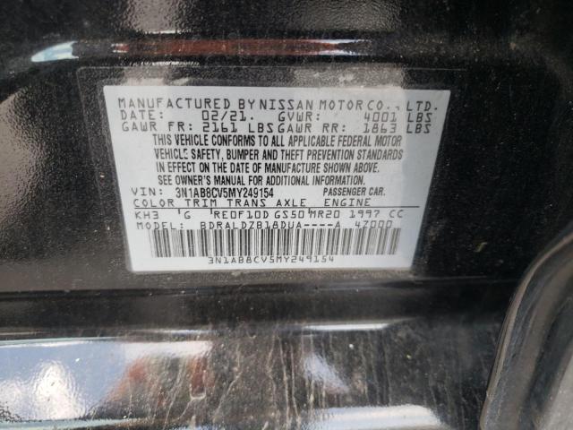 Photo 12 VIN: 3N1AB8CV5MY249154 - NISSAN SENTRA 