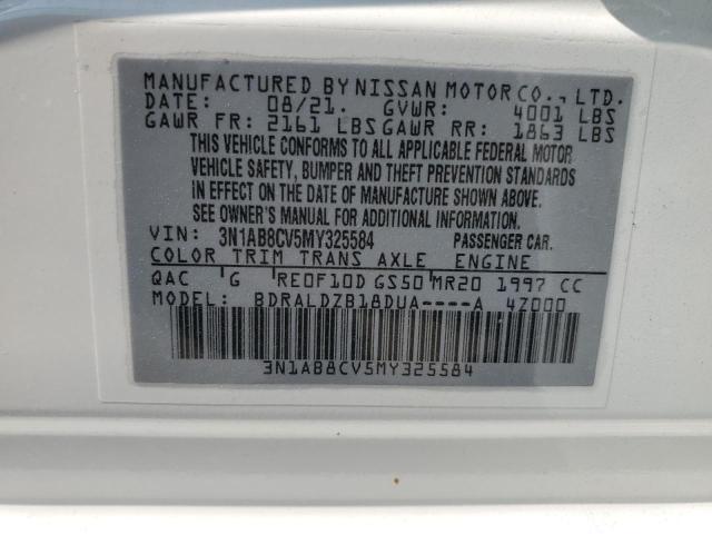 Photo 12 VIN: 3N1AB8CV5MY325584 - NISSAN SENTRA SV 