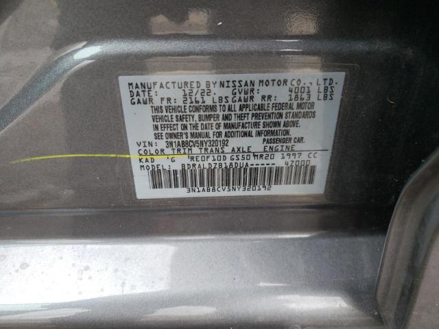 Photo 11 VIN: 3N1AB8CV5NY320192 - NISSAN SENTRA 