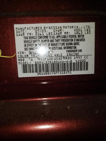 Photo 11 VIN: 3N1AB8CV5PY318591 - NISSAN SENTRA 