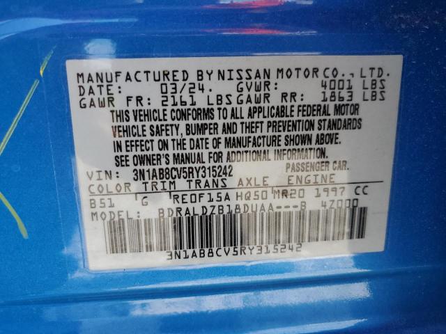 Photo 11 VIN: 3N1AB8CV5RY315242 - NISSAN SENTRA 