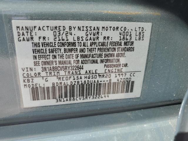 Photo 11 VIN: 3N1AB8CV5RY322644 - NISSAN SENTRA SV 