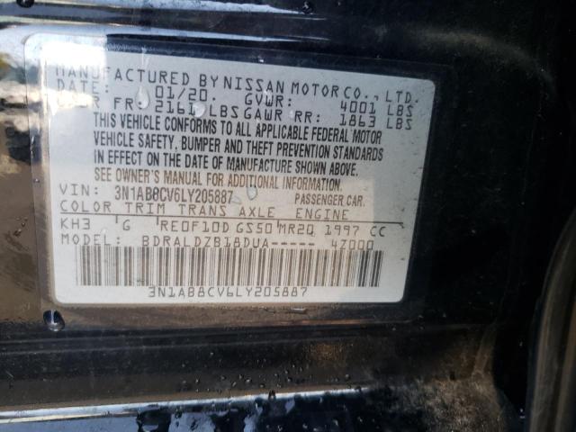 Photo 11 VIN: 3N1AB8CV6LY205887 - NISSAN SENTRA SV 