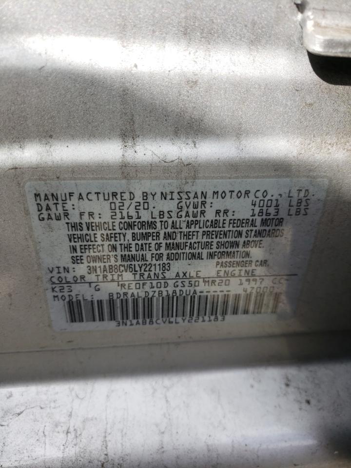 Photo 11 VIN: 3N1AB8CV6LY221183 - NISSAN SENTRA 