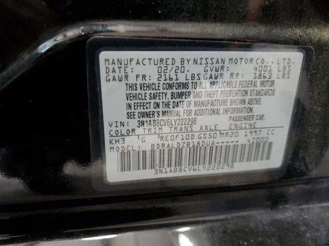 Photo 11 VIN: 3N1AB8CV6LY222298 - NISSAN SENTRA SV 