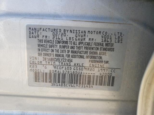 Photo 11 VIN: 3N1AB8CV6LY231454 - NISSAN SENTRA SV 