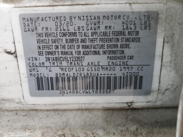 Photo 11 VIN: 3N1AB8CV6LY233527 - NISSAN SENTRA 