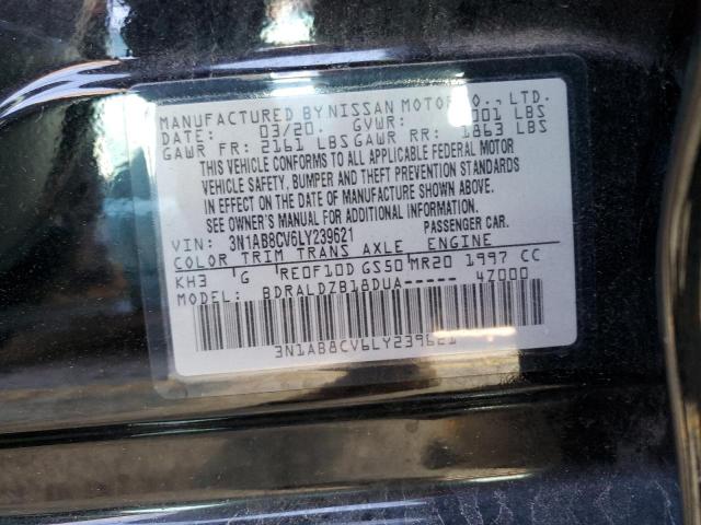 Photo 9 VIN: 3N1AB8CV6LY239621 - NISSAN SENTRA SV 