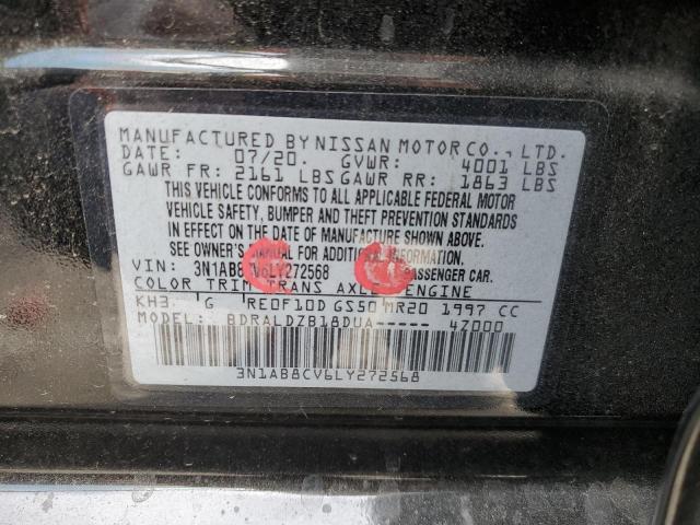 Photo 9 VIN: 3N1AB8CV6LY272568 - NISSAN SENTRA SV 