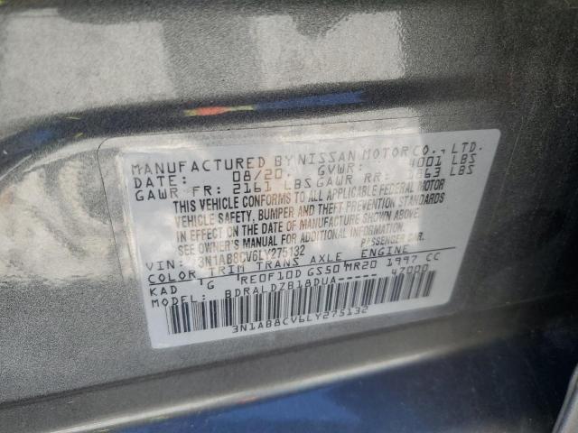 Photo 11 VIN: 3N1AB8CV6LY275132 - NISSAN SENTRA SV 