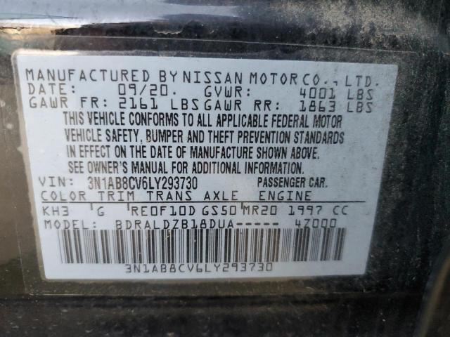 Photo 11 VIN: 3N1AB8CV6LY293730 - NISSAN SENTRA 