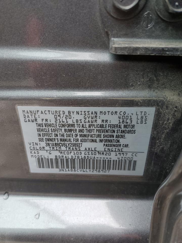 Photo 11 VIN: 3N1AB8CV6LY298927 - NISSAN SENTRA 