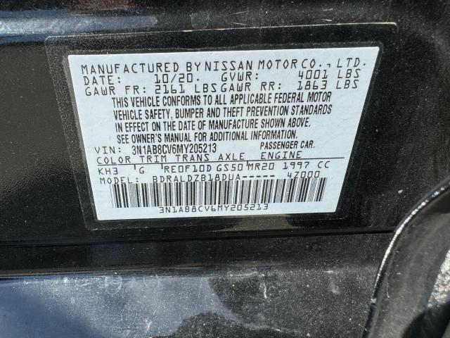 Photo 9 VIN: 3N1AB8CV6MY205213 - NISSAN SENTRA SV 