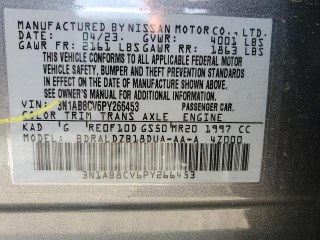 Photo 11 VIN: 3N1AB8CV6PY266453 - NISSAN SENTRA 