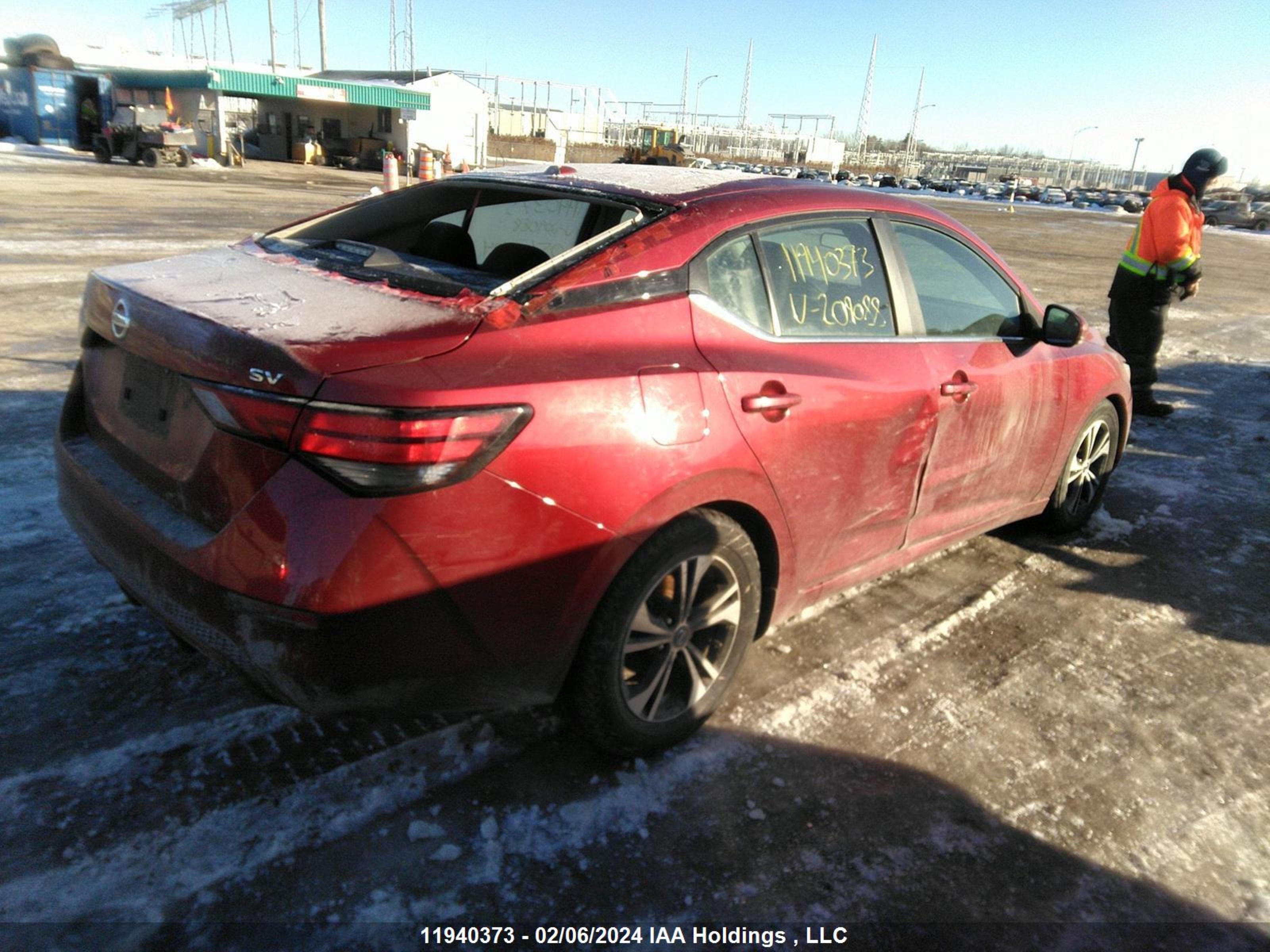 Photo 3 VIN: 3N1AB8CV7LY209088 - NISSAN SENTRA 