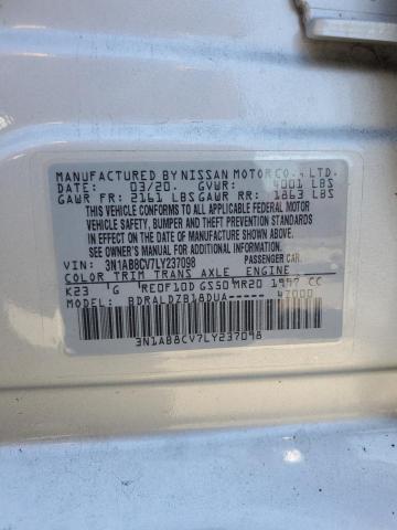 Photo 11 VIN: 3N1AB8CV7LY237098 - NISSAN SENTRA SV 