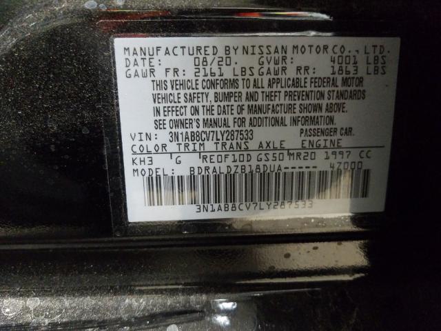 Photo 9 VIN: 3N1AB8CV7LY287533 - NISSAN SENTRA SV 