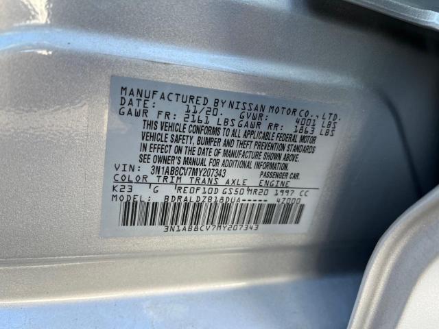 Photo 9 VIN: 3N1AB8CV7MY207343 - NISSAN SENTRA 