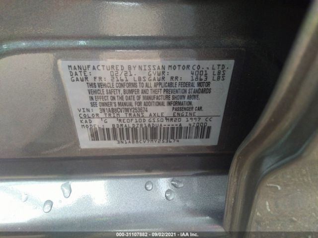 Photo 8 VIN: 3N1AB8CV7MY253674 - NISSAN SENTRA 