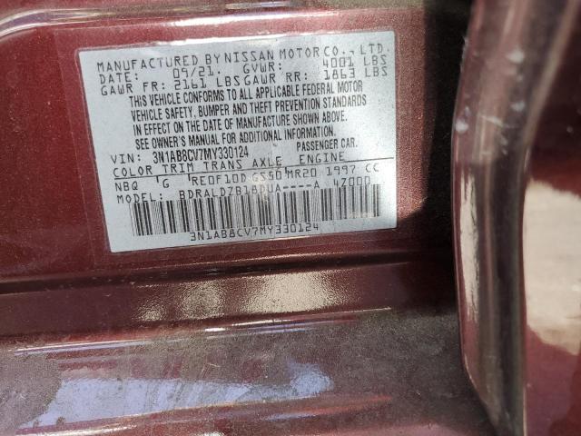 Photo 11 VIN: 3N1AB8CV7MY330124 - NISSAN SENTRA 