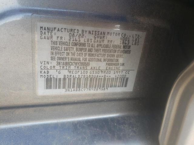 Photo 11 VIN: 3N1AB8CV7NY289589 - NISSAN SENTRA 