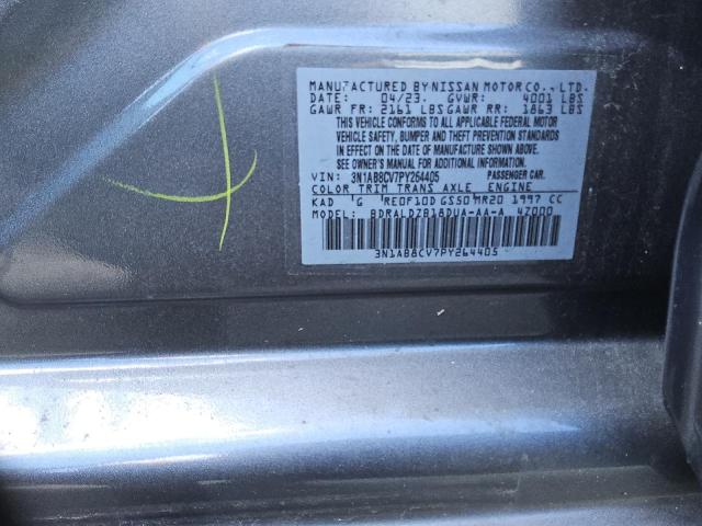 Photo 11 VIN: 3N1AB8CV7PY264405 - NISSAN SENTRA SV 