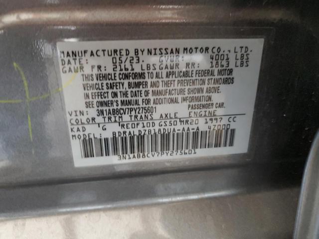 Photo 12 VIN: 3N1AB8CV7PY275601 - NISSAN SENTRA SV 