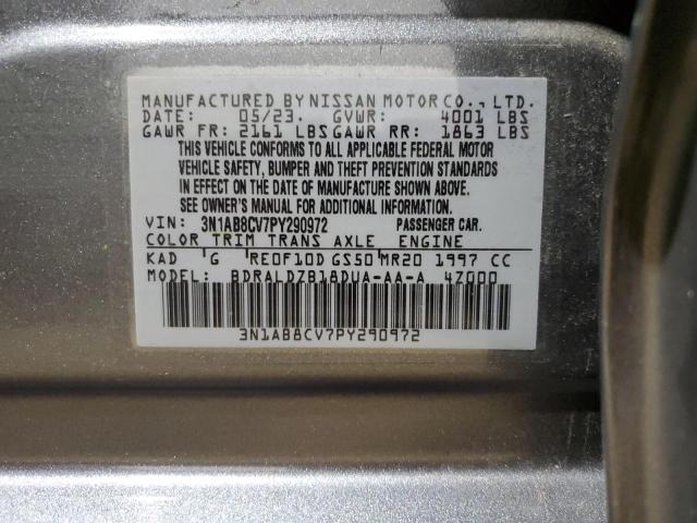 Photo 11 VIN: 3N1AB8CV7PY290972 - NISSAN SENTRA SV 