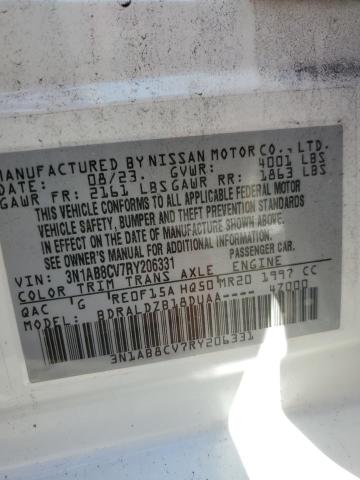 Photo 11 VIN: 3N1AB8CV7RY206331 - NISSAN SENTRA SV 