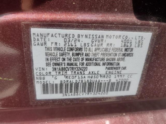 Photo 11 VIN: 3N1AB8CV7RY324220 - NISSAN SENTRA SV 