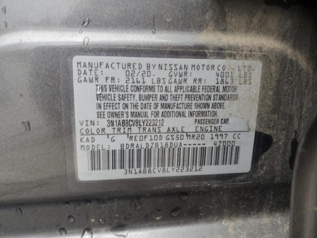 Photo 11 VIN: 3N1AB8CV8LY223212 - NISSAN SENTRA SV 