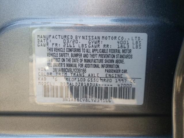 Photo 9 VIN: 3N1AB8CV8LY239166 - NISSAN SENTRA SV 