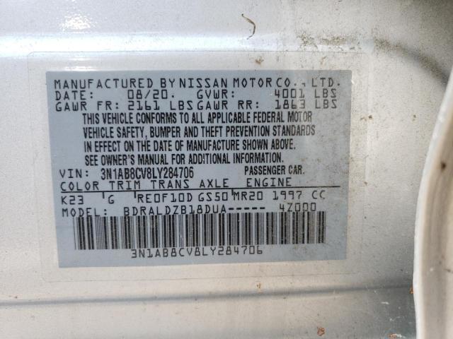 Photo 11 VIN: 3N1AB8CV8LY284706 - NISSAN SENTRA SV 