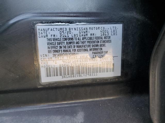 Photo 11 VIN: 3N1AB8CV8LY298511 - NISSAN SENTRA SV 