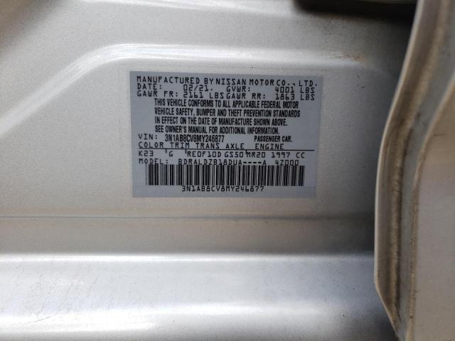 Photo 12 VIN: 3N1AB8CV8MY246877 - NISSAN SENTRA SV 