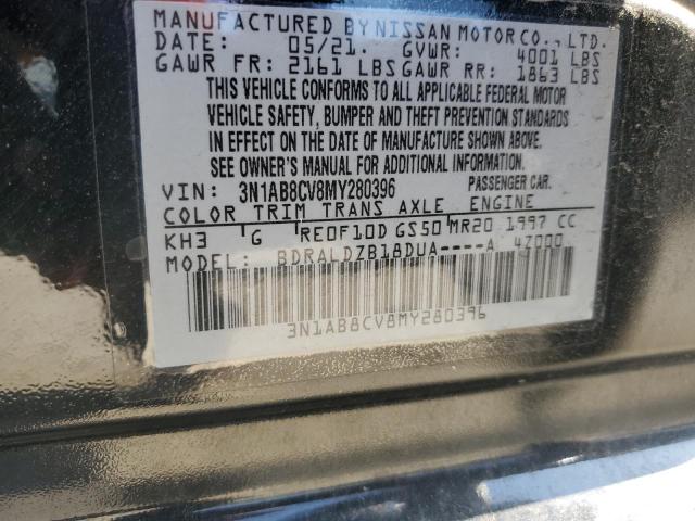 Photo 11 VIN: 3N1AB8CV8MY280396 - NISSAN SENTRA SV 